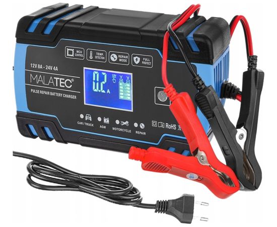 ExtraLink akumulatoru lādētājs 12/24V 8A
