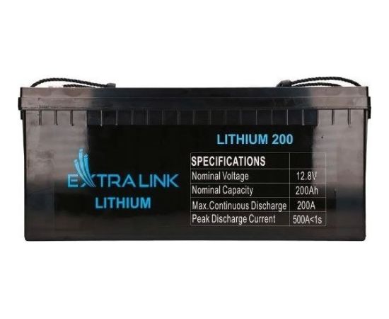 ExtraLink Akumulators LiFePO4 200AH 12.8V BMS EX.30479