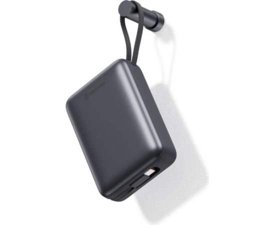 Swissten Power Bank 20000 mAh со встроенными кабелями USB-C и Lightning