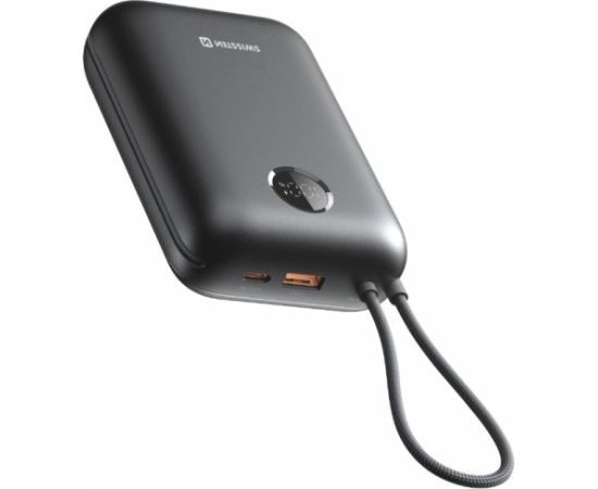 Swissten Voltbox 35W Power Bank 30000 mAh со встроенными кабелями USB-C и Lightning