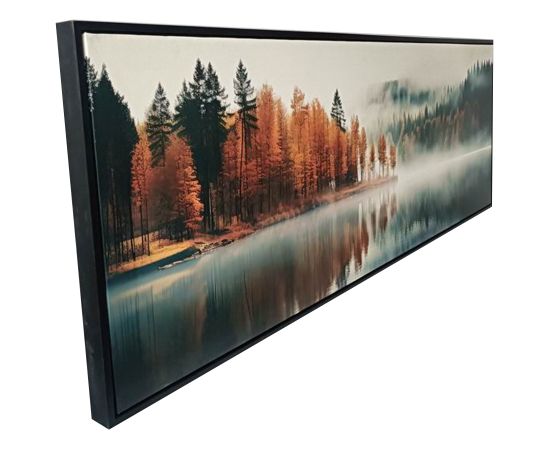 Kanva ar rāmi WALLY 50x140cm, rudens un migla