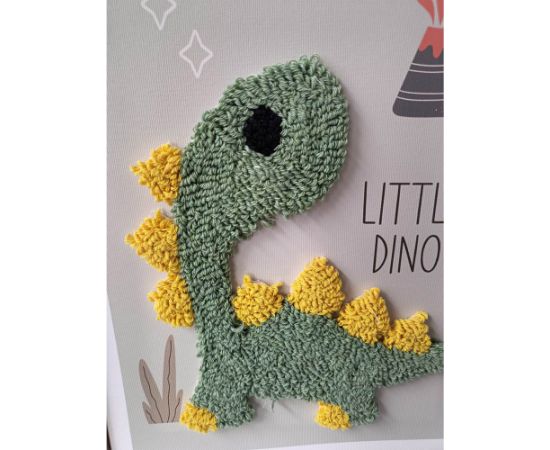 Wall art WALLY 30x40cm, dinosaur