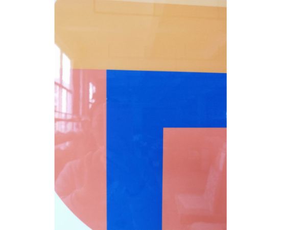 Wall art WALLY 80x120cm, abstract day, acrylic
