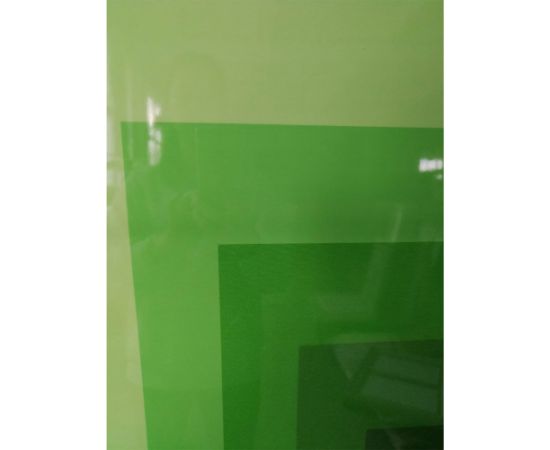 Wall art WALLY 60x80cm, green, acrylic