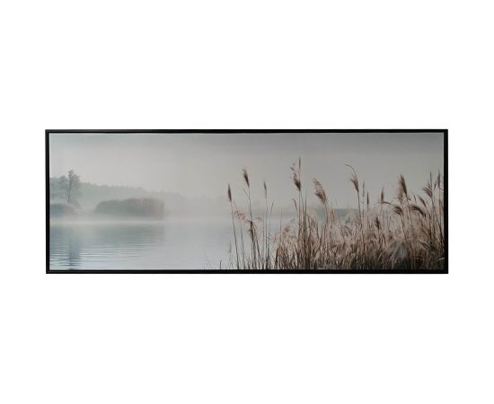 Wall art WALLY 50x140cm, rushes by the lake