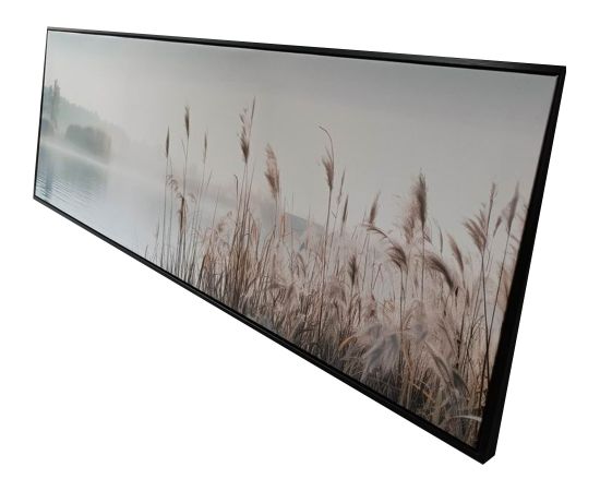 Wall art WALLY 50x140cm, rushes by the lake