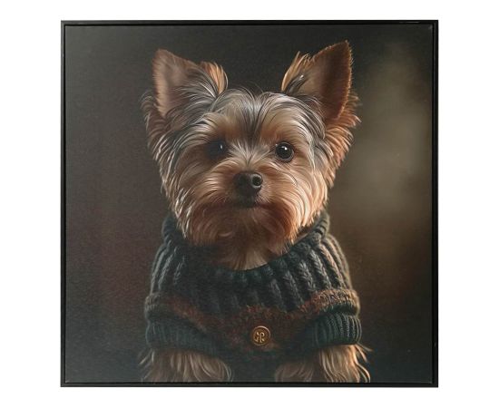 Wall art WALLY 50x50cm, small dog