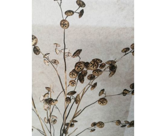 Wall art WALLY 40x50cm, plants in a vase