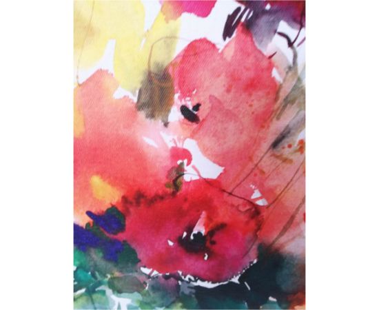 Wall art WALLY 40x40cm, marigolds