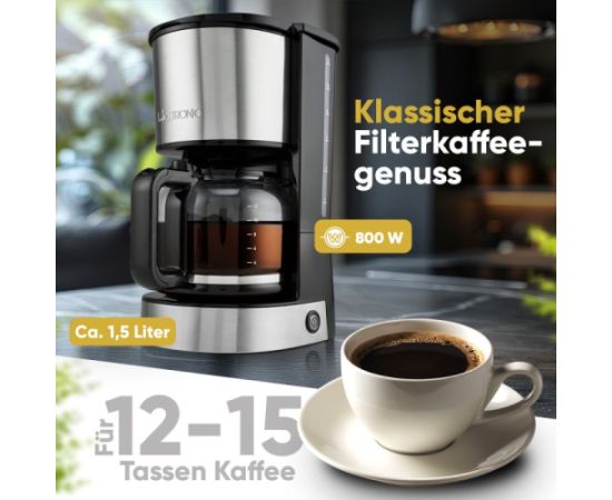 Coffee maker Clatronic, inox