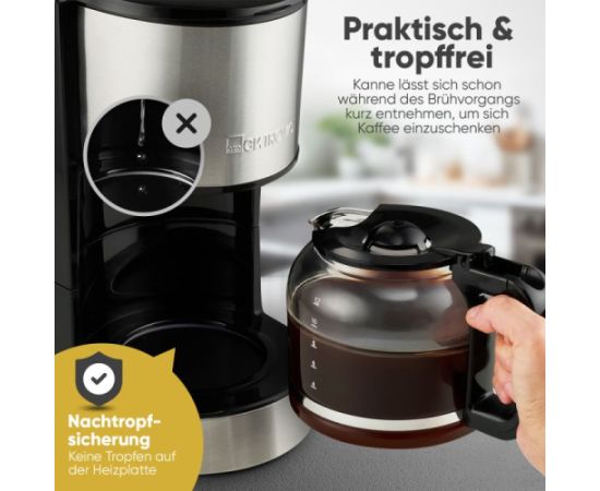 Coffee maker Clatronic, inox