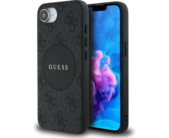 Guess 4G Circle Classic Logo MagSafe Чехол для Apple iPhone 16e