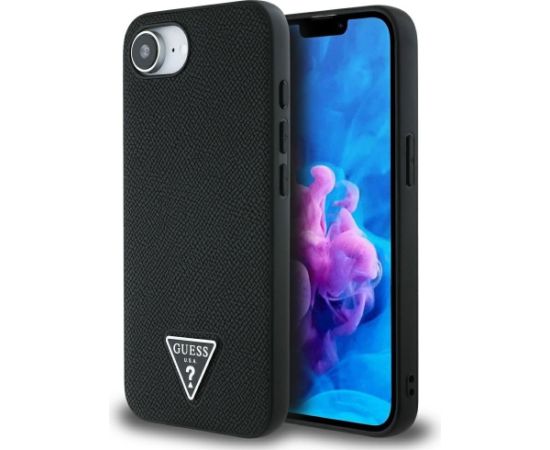 Guess Grained Triangle MagSafe Чехол для Apple iPhone 16e