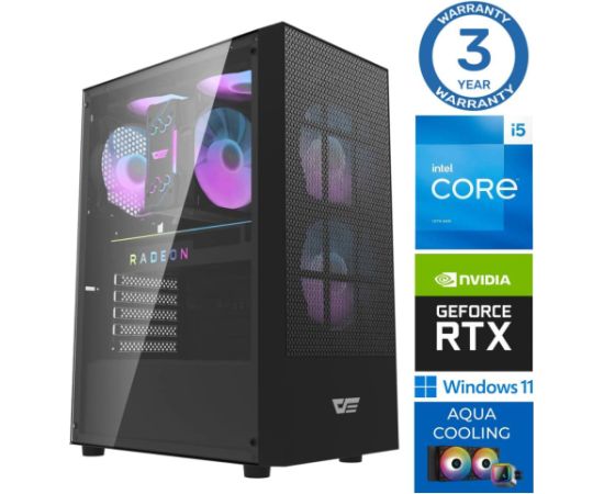 INTOP AQUA i5-13400F 16GB DDR5 2TB SSD M.2 NVME+2TB RTX4060 8GB WIN11