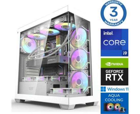 INTOP AQUA i9-14900KF 32GB DDR5 1TB SSD M.2 NVME RTX5070 12GB WIN11