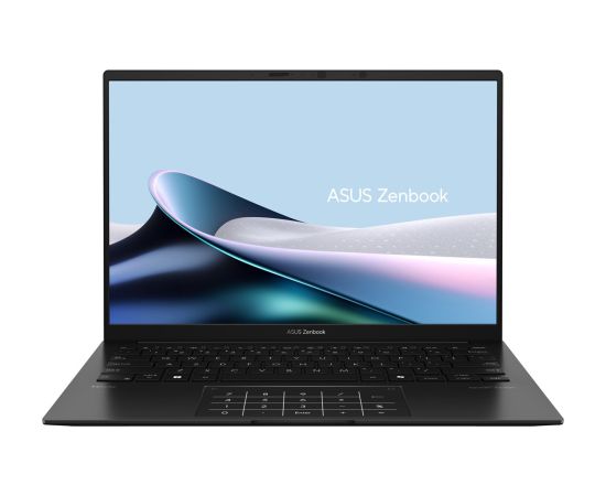 ASUS Zenbook 14 OLED UM3406HA-WS74T laptop AMD Ryzen™ 7 8840HS 35.6 cm (14") Touchscreen WUXGA 16 GB LPDDR5x-SDRAM 512 GB SSD Wi-Fi 6E (802.11ax) Windows 11 Home Black New Repack/Repacked Portatīvie datori