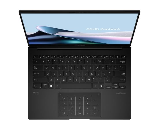 ASUS Zenbook 14 OLED UM3406HA-WS74T laptop AMD Ryzen™ 7 8840HS 35.6 cm (14") Touchscreen WUXGA 16 GB LPDDR5x-SDRAM 512 GB SSD Wi-Fi 6E (802.11ax) Windows 11 Home Black New Repack/Repacked Portatīvie datori