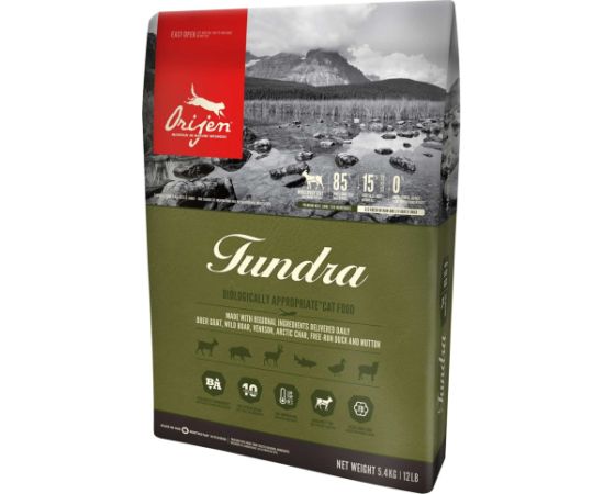 Orijen Tundra cats dry food 340 g Adult Duck, Wild boar