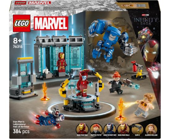 Lego Laboratorium Iron Mana: Zbrojownia (76315)