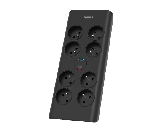 PHILIPS Schuko Удлинитель на 8 розеток 2м / 16А