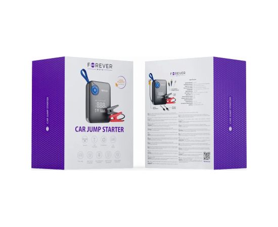 Forever Jump Starter 4in1 JS-400 Automobiļa Starteris 26.64Wh