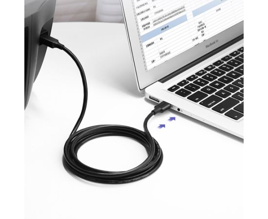 Кабель для принтера Ugreen USB Type B (male) - USB 2.0 (male) 480 Мбит|с 2 м черный (US135 20847)