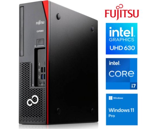 Fujitsu D738 SFF i7-9700 64GB 1TB SSD M.2 NVME WIN11Pro
