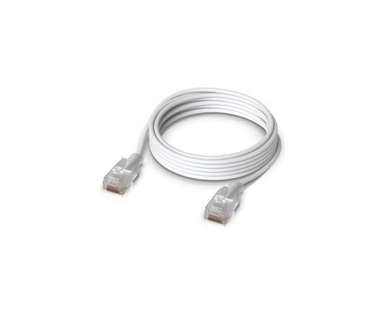 Ubiquiti UACC-Cable-Patch-EL-2M-W networking cable Translucent, White Cat6
