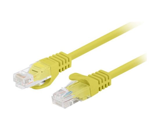 Lanberg PCU6-20CC-0300-Y networking cable Yellow 3 m Cat6 U/UTP (UTP) 10-PACK
