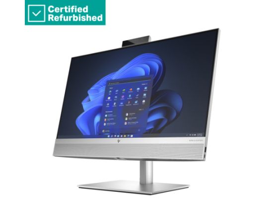 RENEW SILVER HP Elite 840 G9 AIO All-in-One - i5-13600, 16GB, 512GB SSD, 23.8 FHD Non-Touch AG, Height Adjustable, WiFi, No Mouse, Win 11 Pro, 1 years / 7B0P9EAR#ABF