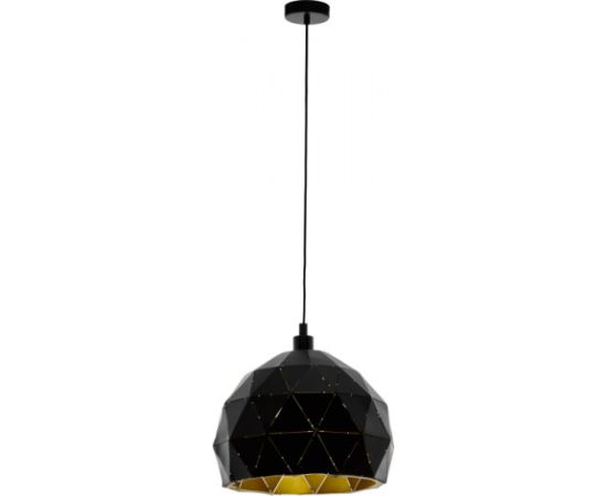 Gr.l.-ROCCAFORTE 60W E27 melna/zelta Modernās lampas