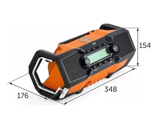 Fein ARAD 18 BC AS cordless construction site radio