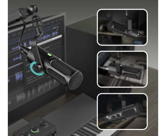 FIFINE TANK3 mikrofons USB + XLR