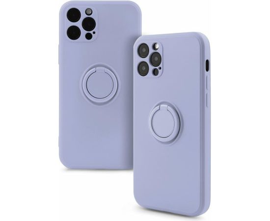 Mocco Pastel Ring Silicone Back Case Силиконовый чехол для Samsung Galaxy S21 FE 5G Фиолетовый