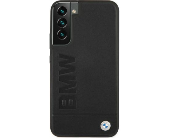 Etui BMW BMHCS22MSLLBK S22+ S906 czarny|black hardcase Signature Logo Imprint