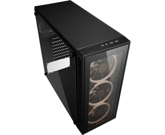 Sharkoon TG4 RGB - black + 2 hardened glass