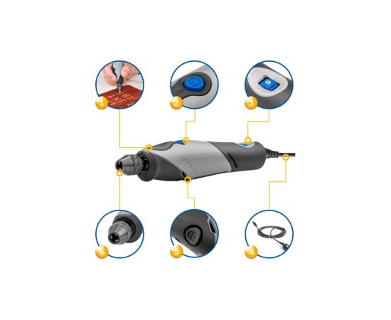 Dremel Stylo+ 2050-15 multifunctional tool (grey, 9 watts, 15-piece accessories)