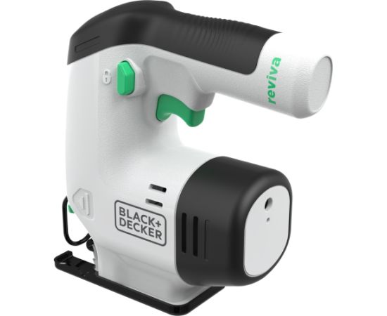 Black&decker BLACK+DECKER reviva cordless jigsaw, 12 volts (white/black, integrated battery 1.5 Ah)