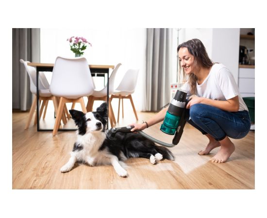 Concept VP6110 stick vacuum/electric broom 2-in-1 stick vacuum Battery Dry HEPA Bagless Black, Blue 2.5 Ah