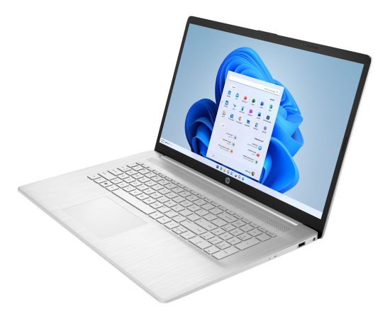 HP 17-CN2068CL i5-1235U 17.3" FHD AG 8GB SSD512 BT BLKB FPR Win11 Natural Silver (REPACK) 2Y