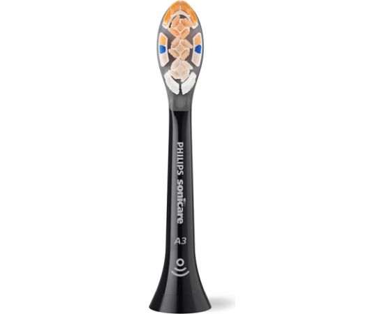 Philips Sonicare A3 Premium All-in-One zobu birstes uzgalis, 4gab, melns
