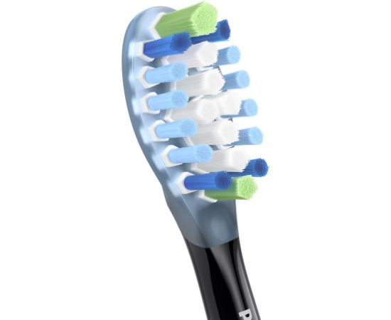 Philips Sonicare C3 Premium Plaque Defence zobu birstes uzgalis (2gab) melns
