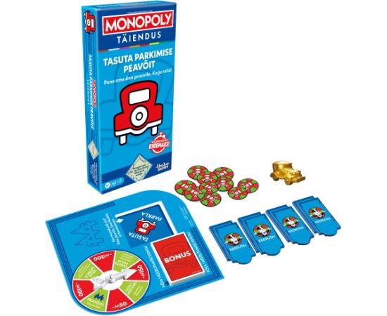 MONOPOLY Настольная Игра Tasuta Parkimise Peavõit (на эстонском яз.)