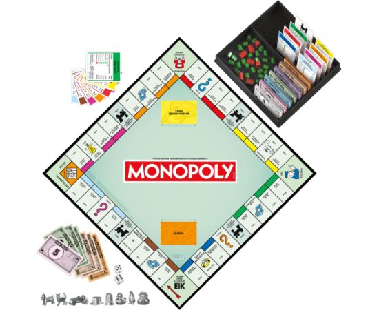 MONOPOLY Настольная игра Классическая Монополия (на литовском языке.)