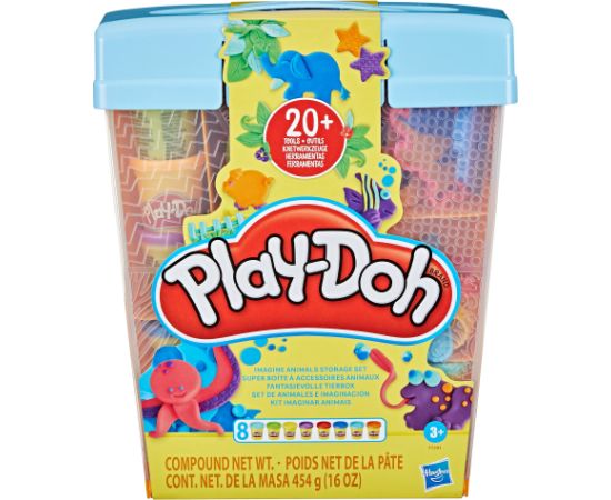 PLAY-DOH Игровой набор Мир животных с хранилищем