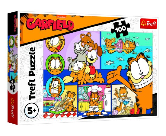 TREFL GARFIELD Пазл Гарфилд, 100 шт.