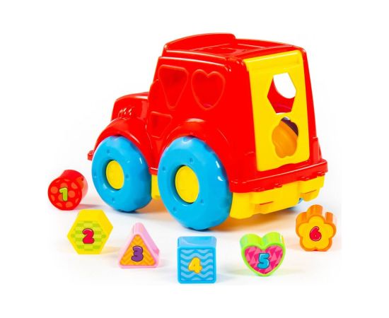Polesie Figūru šķirotājs (sorteris) Traktors (sietiņā) dažādas (235x153x172 mm) 1+ PL89410