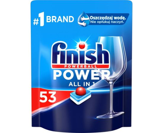 Tabletes trauku mazg.mašīnai Finish  Power All-in-1 53 fresh