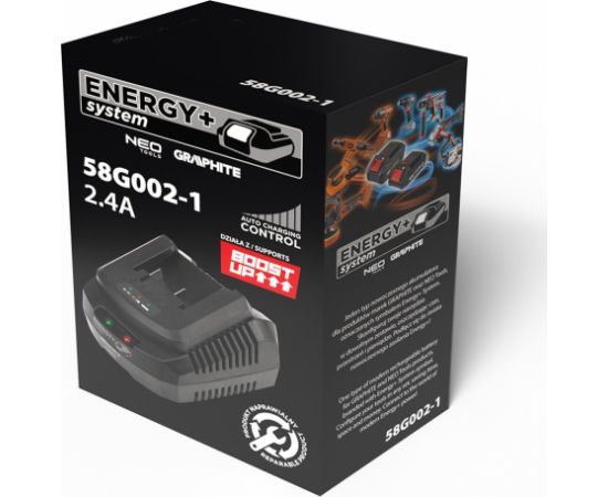Graphite Ładowarka do akumulatorów Energy+