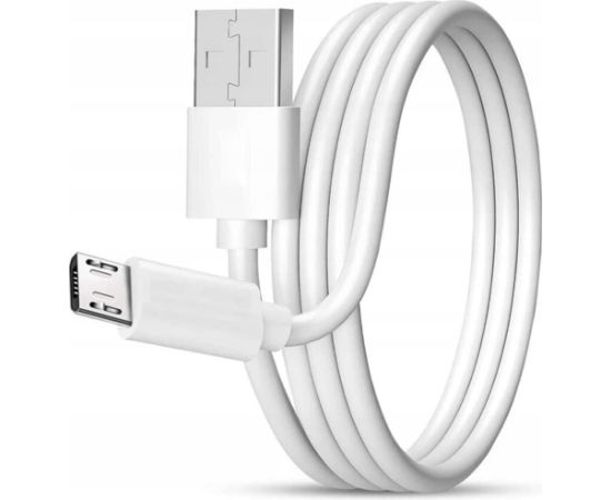 Кабель Setty USB - microUSB 1,0 м 2A белый